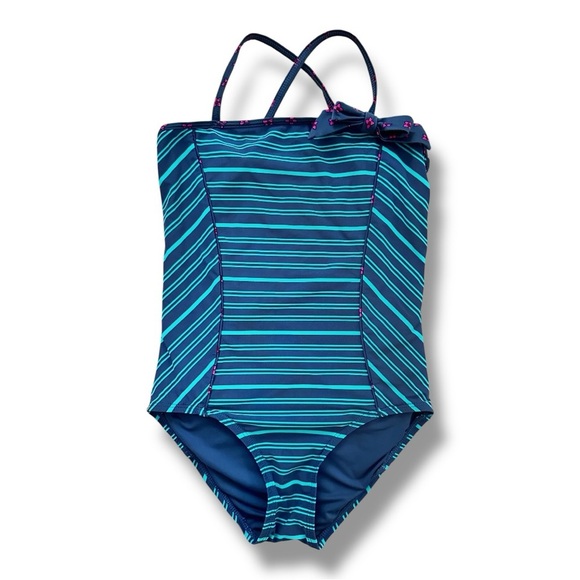 Little Marc Jacobs | Striped One Piece Swimsuit (12 yrs) - Picture 1 of 5